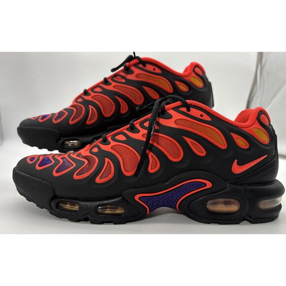 Nike Air Max Plus Drift All Day Athletic Sneakers Crimson Red FD4290 Men’s 10 main image 9